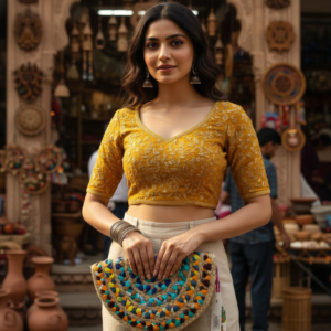 Designer Handicraft Purse design code 034