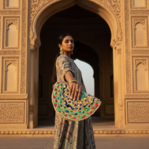 Designer Handicraft Purse design code 035