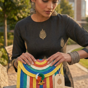 Designer Handicraft Purse design code 009